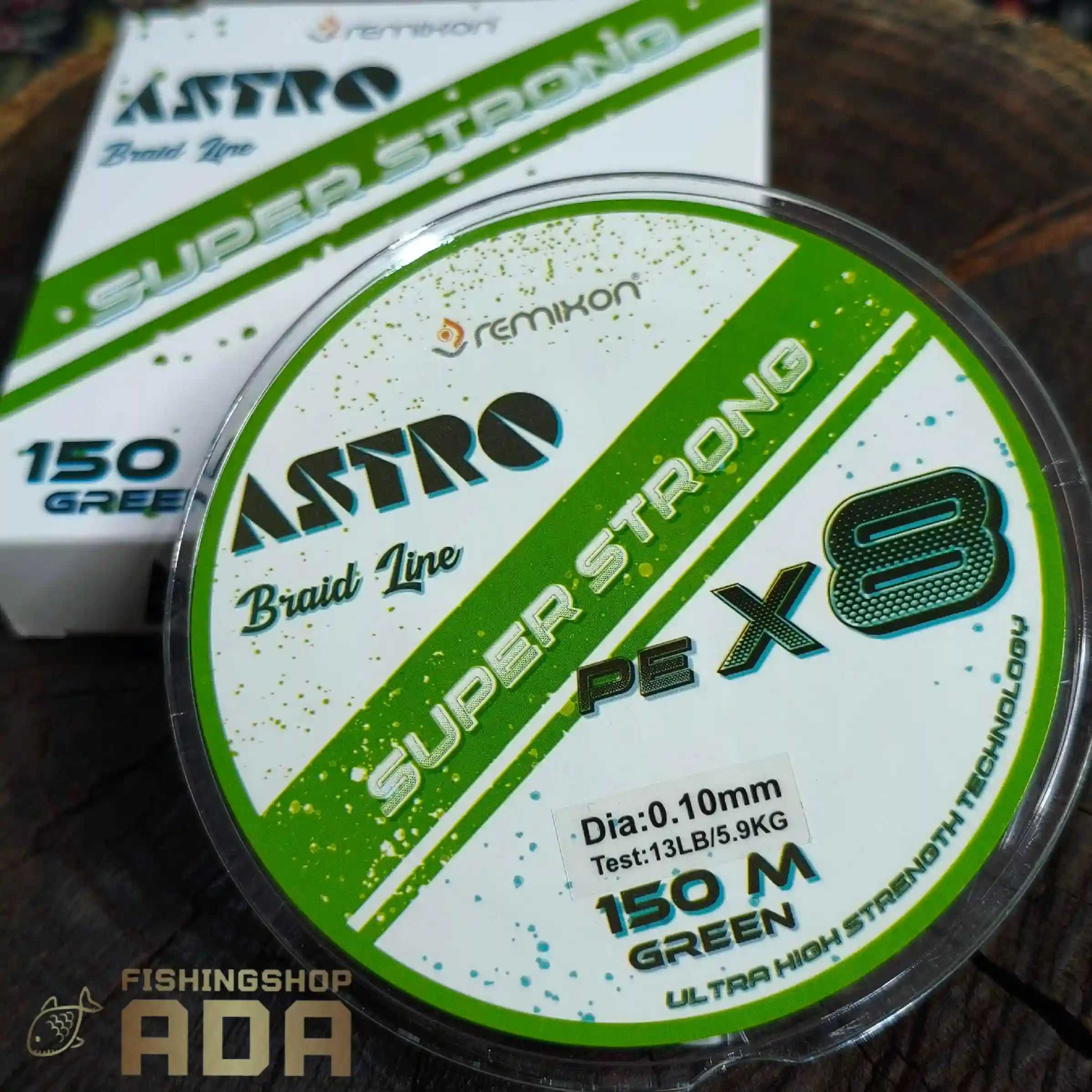 نخ ماهیگیری براید(ابریشمی) هشت رشته ای رمیکسون آسترو 0.10mm - 150m