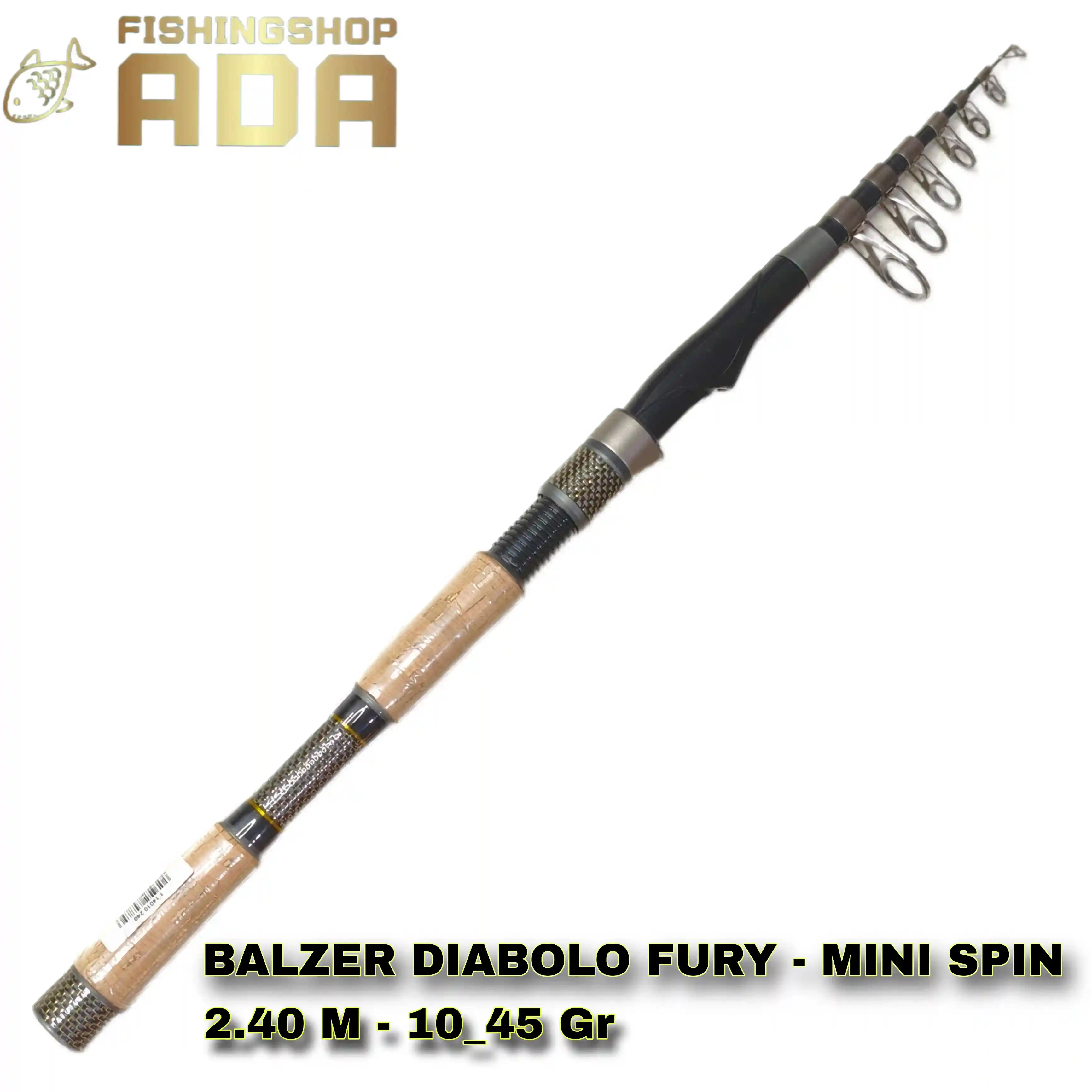 چوب ماهیگیری بالزر دیابلو فیوری 2.40 BALZER DIABOLO FURY