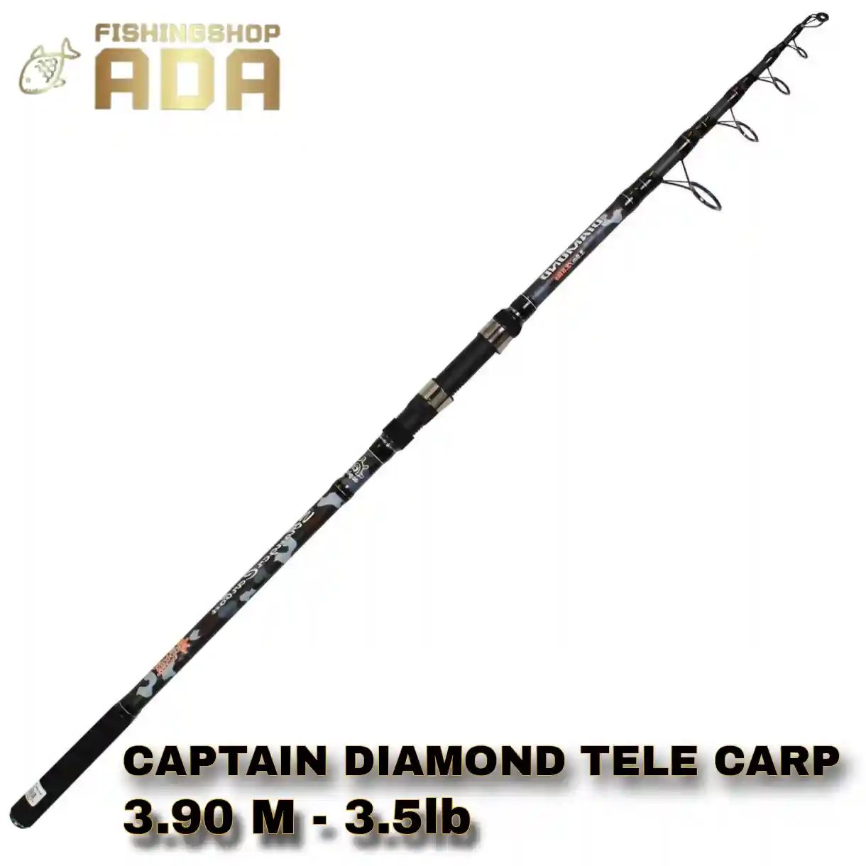 چوب ماهیگیری کاپیتان دایموند تله کارپ CAPTAIN DIAMOND 3.90 