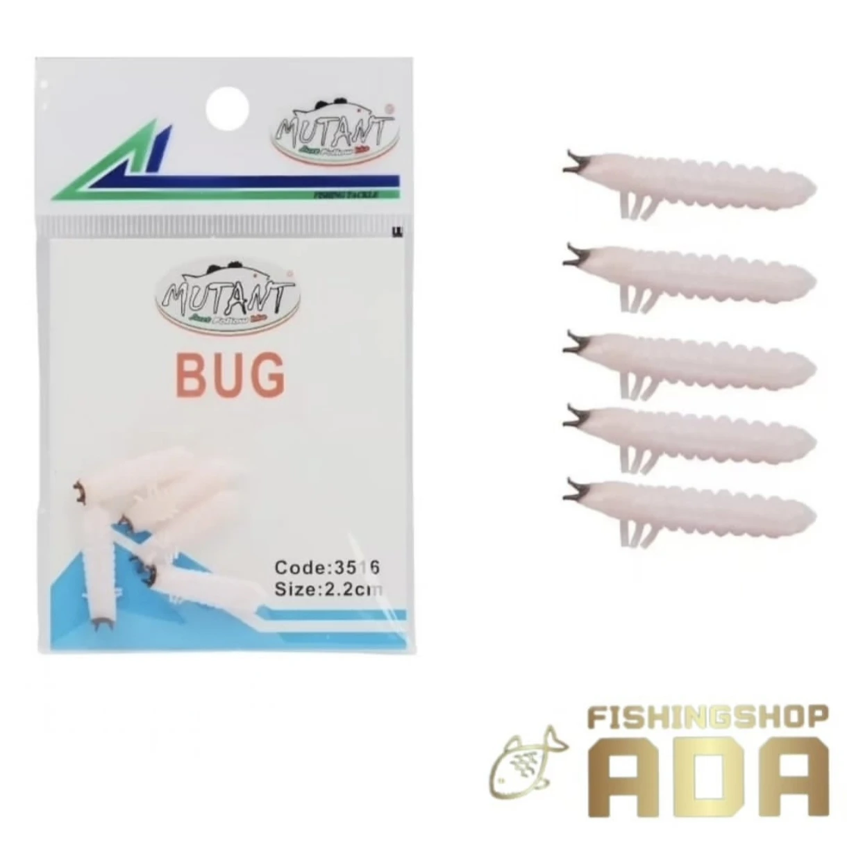طعمه ماهیگیری موتانت طرح کرم ماگوت  - MUTANT BUG