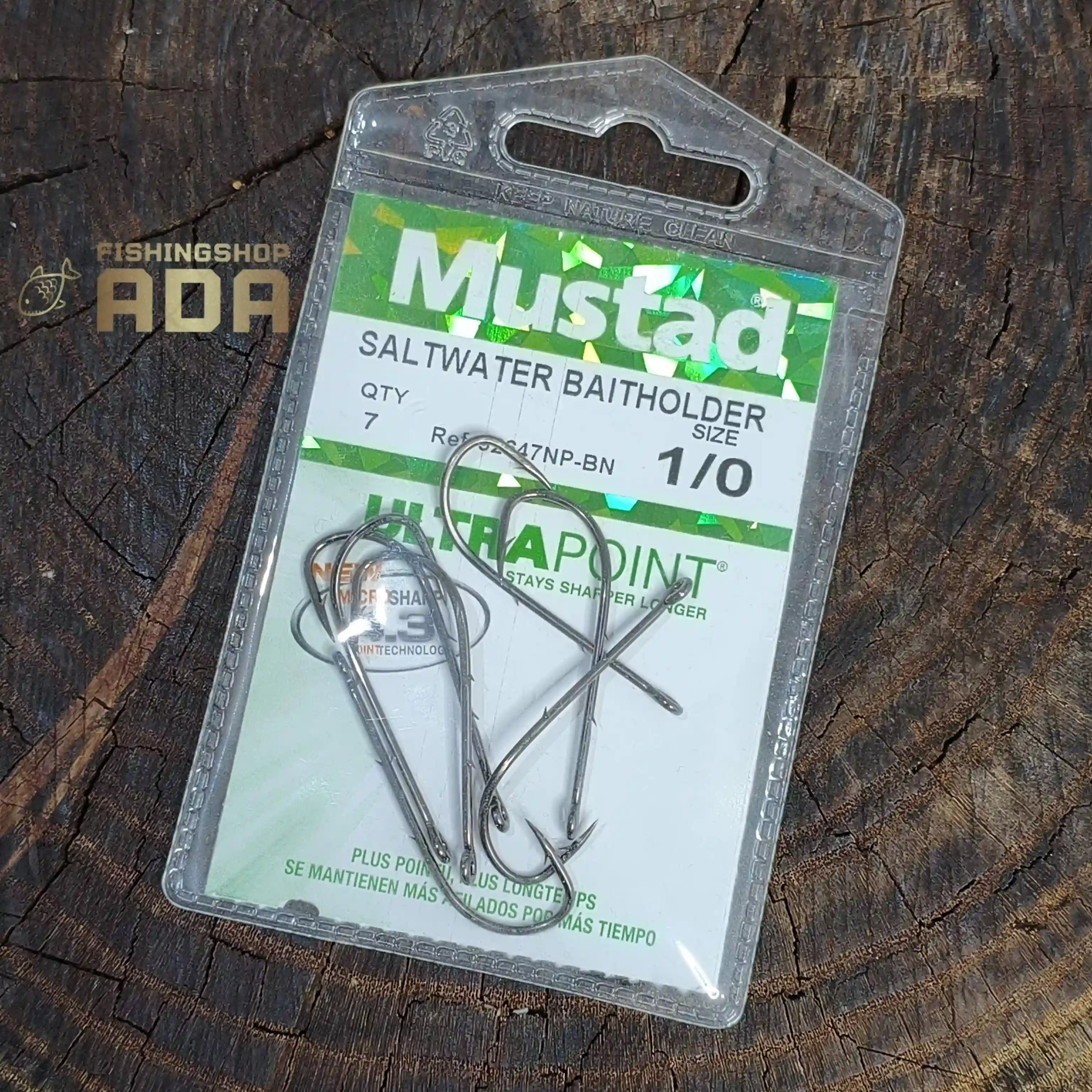 قلاب پایه بلند موستاد - سایز 1/0 - MUSTAD SALTWATER BAITHOLDER