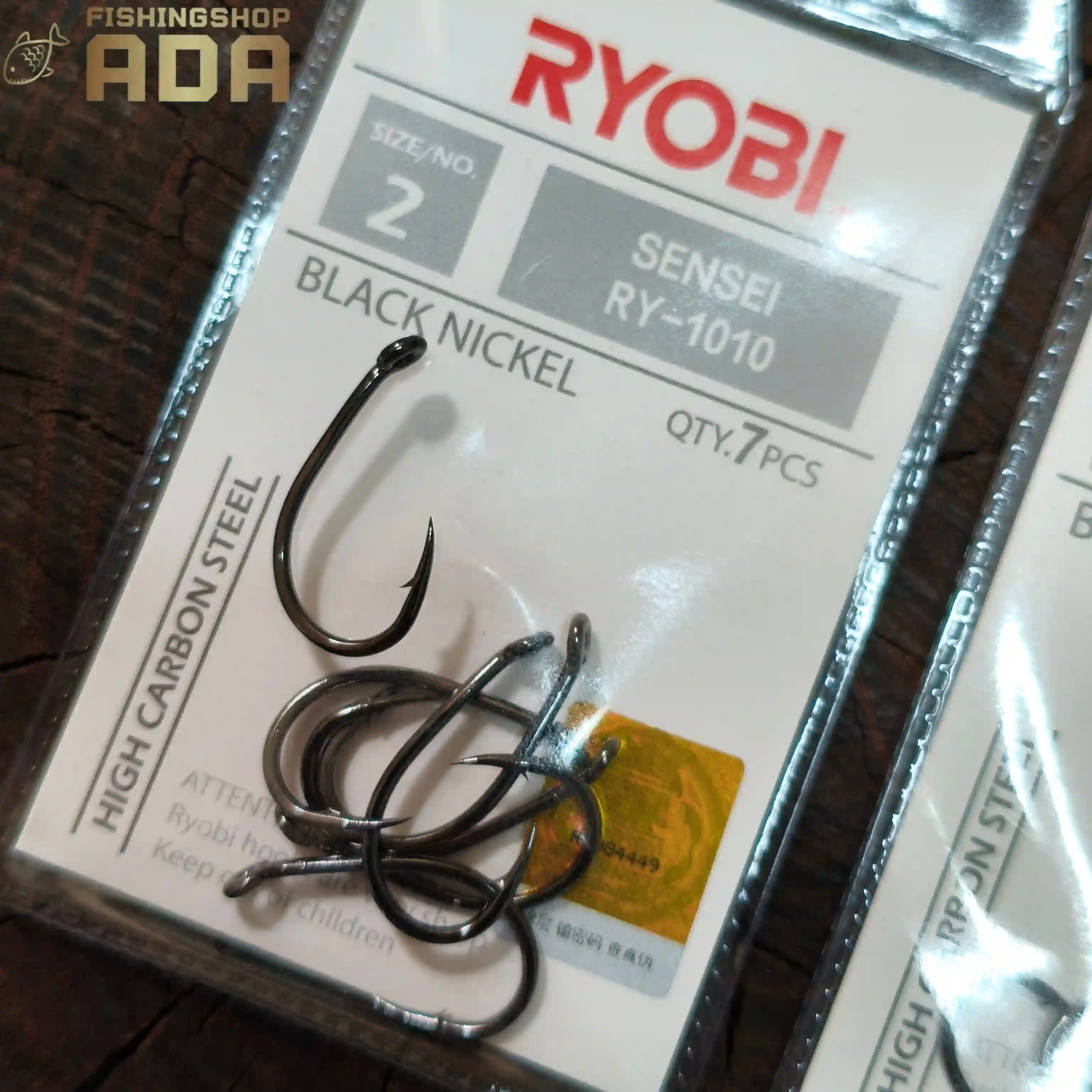 قلاب کپوری ریوبی - سایز 2 - RYOBI SENSEI HOOK